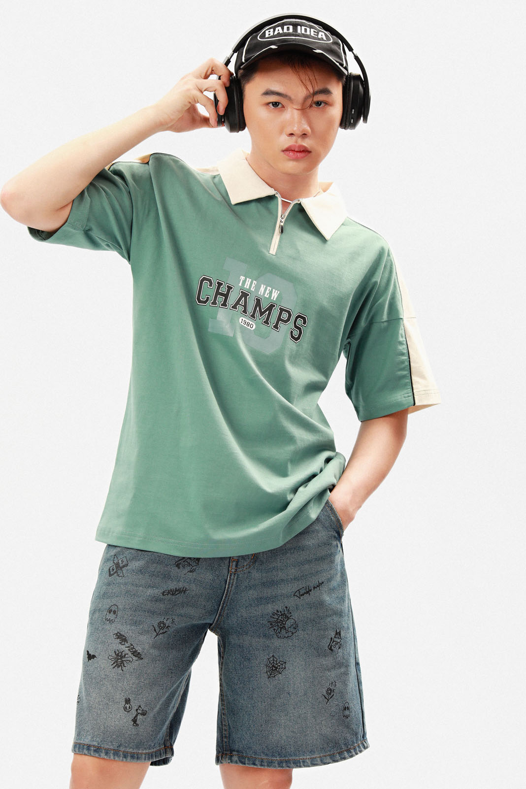 Tシャツ・カットソー BALLANTYNE SS25 SHORT SLEEVES POLO (B2W222 14C09 72500) Polo Shirt With Zipper | TEN11
